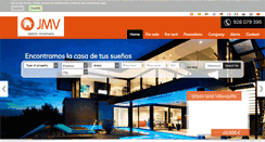 Desktop Screenshot of jmvgestioninmobiliaria.com